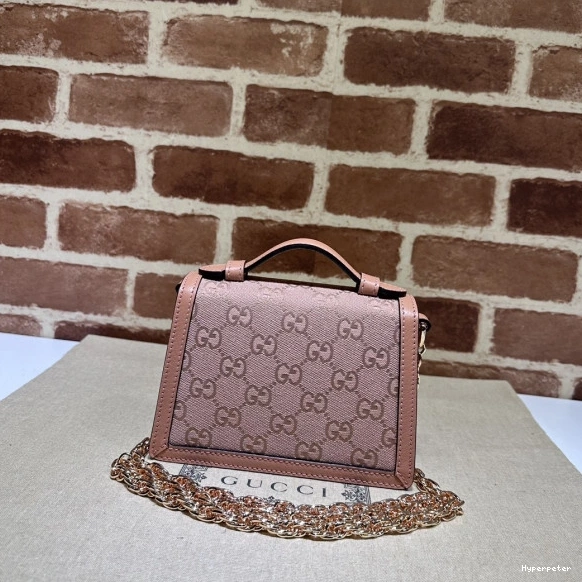Hyperpeter BAG HANDLE TOP SMALL GG MATELASSÉ GUCCI 0725